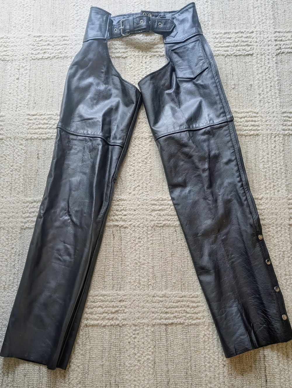 Interstate Leather Riding Chaps - Picture 2 of 9